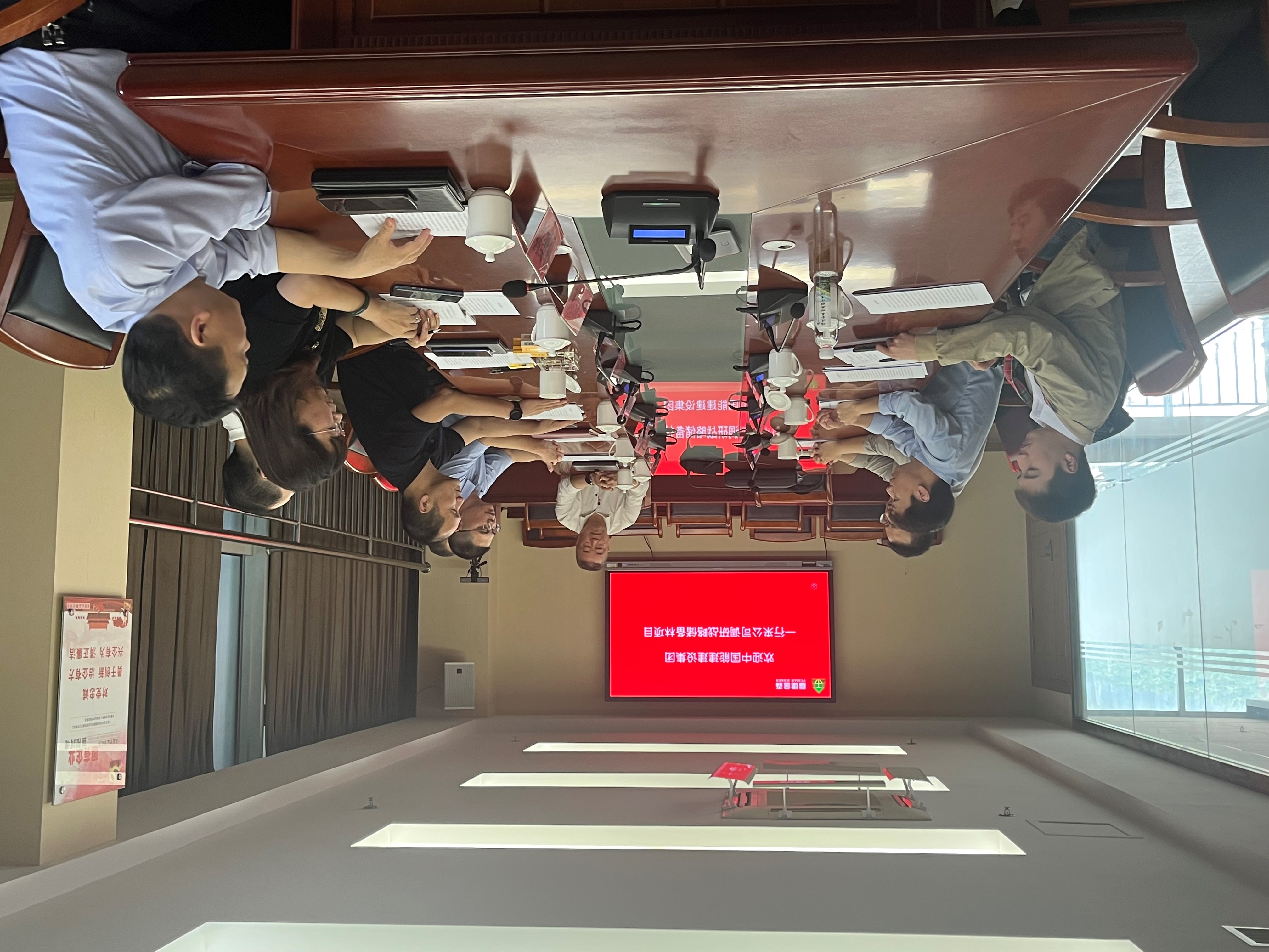 中国能建建设集团至福建9159金莎游艺场开展调研