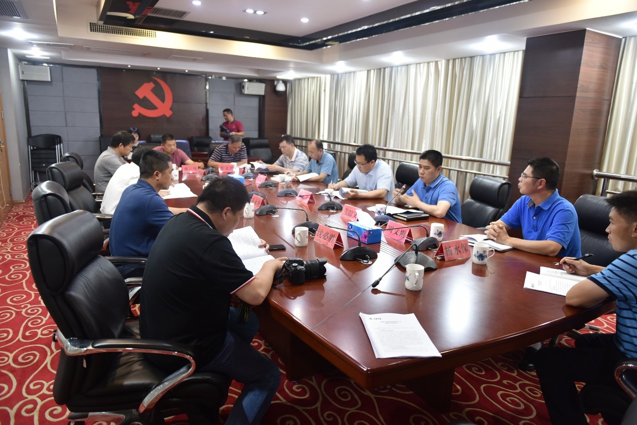 福建农林大学校长兰思仁一行莅临福建9159金莎游艺场调研