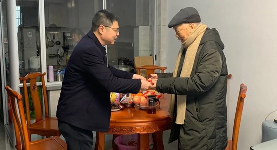 福建9159金莎游艺场开展“新春送温暖”活动