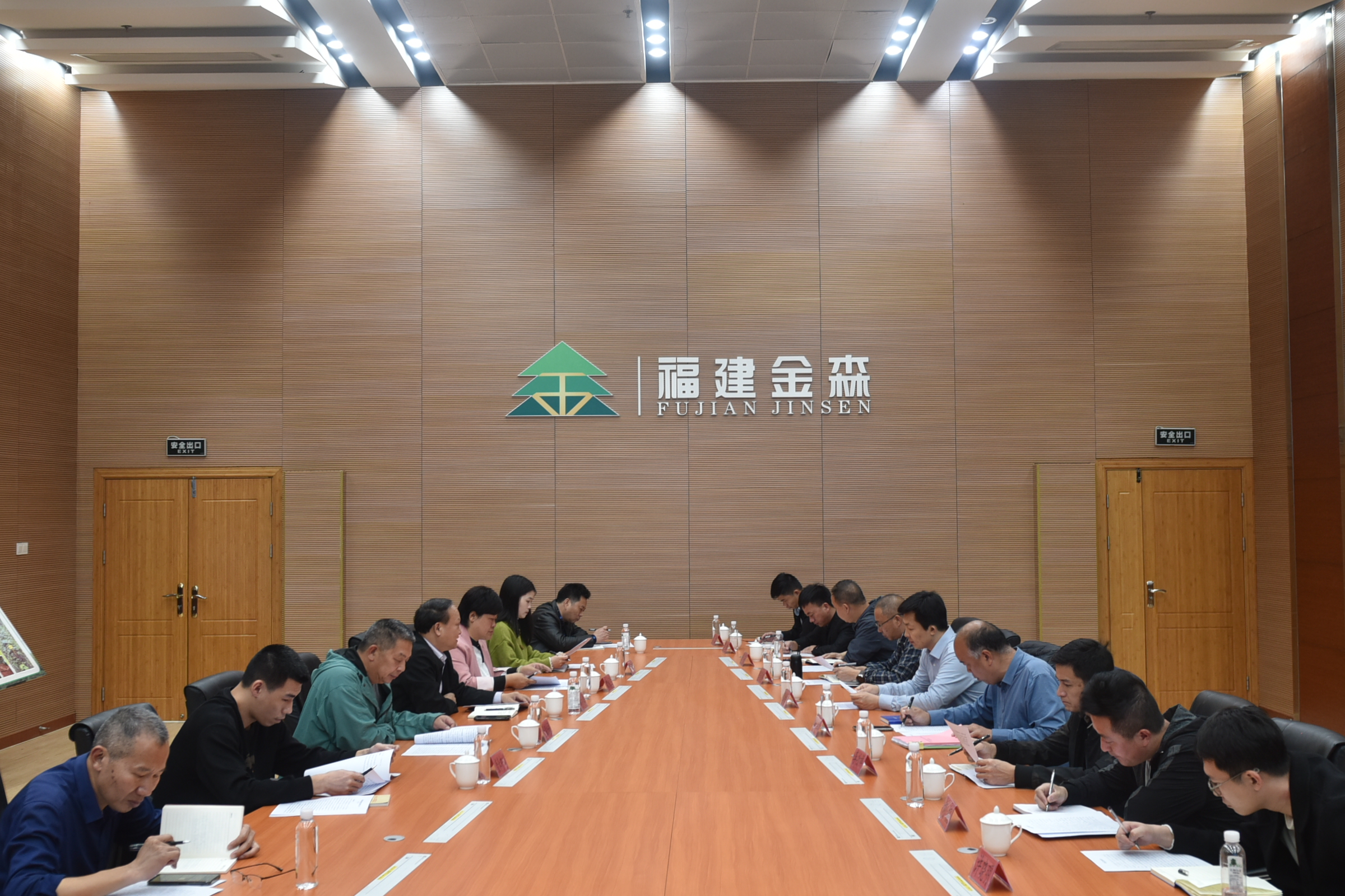 江西省万安县考察团至福建9159金莎游艺场考察学习