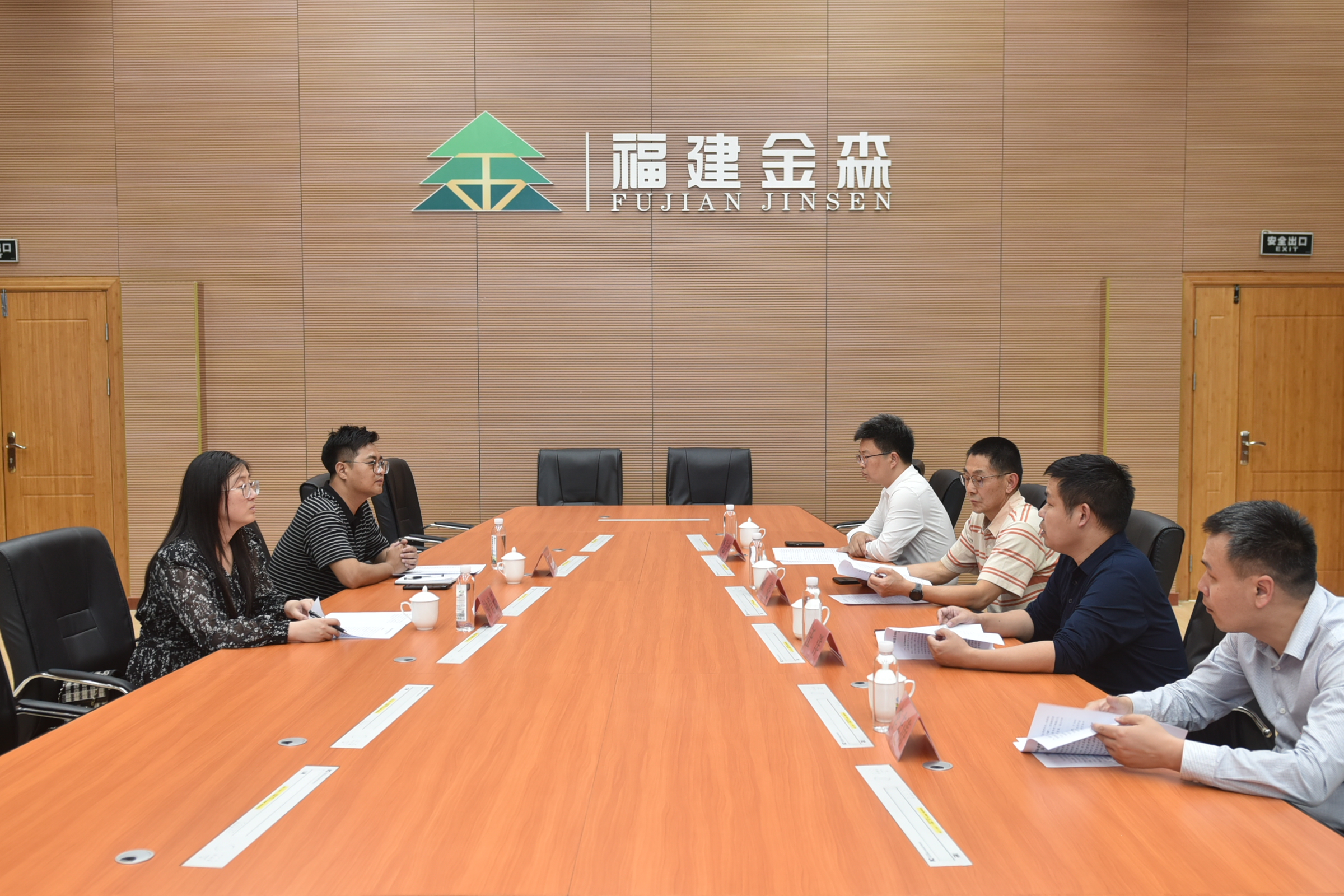 同济大学一行至福建9159金莎游艺场调研